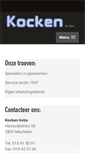 Mobile Screenshot of kocken.be