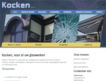 Tablet Screenshot of kocken.be
